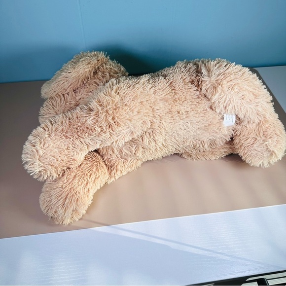 Walmart Gold Yellow Labrador Puppy Dog 18” Floppy Lovey Plush Stuffed Animal - Picture 5 of 8